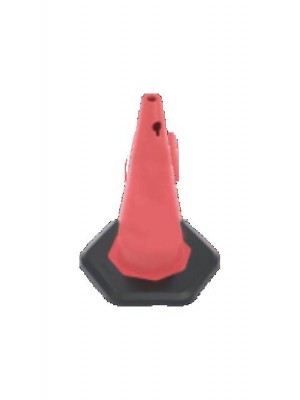 73 cm Ağırlıklı PVC Trafik Konisi (Reflektifsiz)