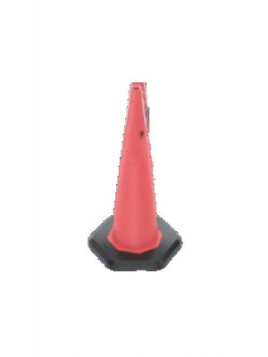 93 cm Ağırlıklı PVC Trafik Konisi (Reflektifsiz)